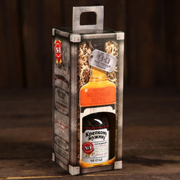 Подарочный набор Отважному мужчине, чай чёрный 50 г, стакан 250 мл. (18+) - Фабрика счастья фото 3