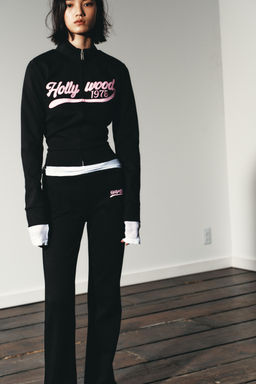FLARE FLEECE TROUSERS - Zara фото 2