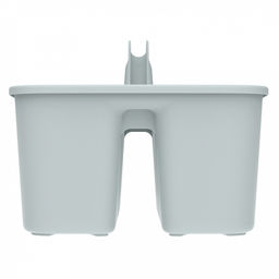 Органайзер (переноска) 40х26х20см, полипропилен, серый (Россия)