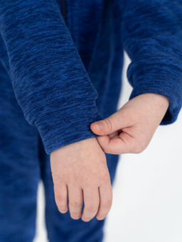 Комбинезон детский флисовый василек