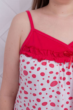 Арт. 5067 Ночная сорочка без рукав 50-52 Цвет:ассорти - Калинка фото 3