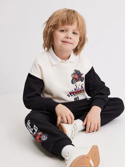 ACOOLA / Джемпер детский для мальчиков Denethor белый фото 5