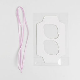 Цена за 5 шт. Коробка для капкейков, кондитерская упаковка с пластиковой крышкой, 2 ячейки, 8 марта, 16?8?10 см