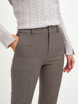 брюки женские бежевые укороченные - Glenfield фото 5