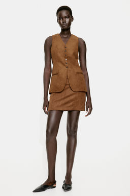 Chaleco de traje en mezcla de viscosa - H&m фото 2