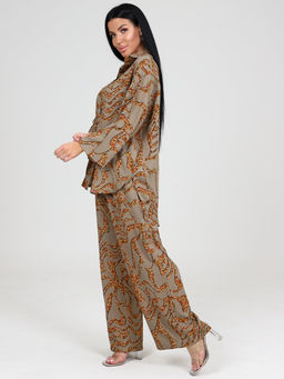 077 ЖЕНСКИЙ КОСТЮМ (брюки) (Серый) - А-дина фото 5