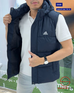 Мужской жилет, выполненный из ткани холлофайбер - Bruno фото 3