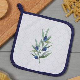 Прихватка Этель Олива 19х19 саржа,100% х/л,ватин 250г/м2