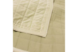 Покрывало стеганое велюр Клетка Тон-15 В-070В - Наталья-текстиль фото 2