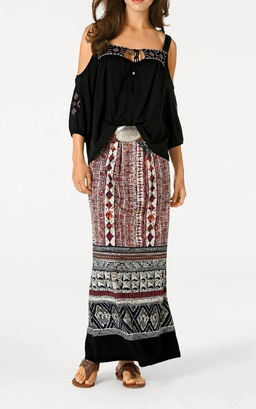 Юбка, пестрая