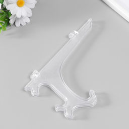 Цена за 5 шт. Подставка для тарелок 20 см, d=20-23 см, прозрачная