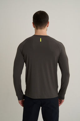 Лонгслив Коричневый ANTA RUNNING LS Tee  фото 4