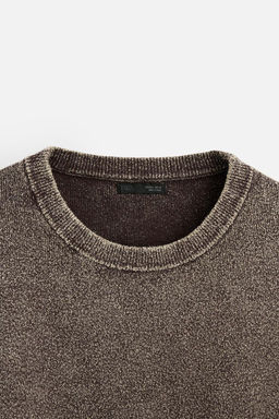 WASHED BOUCLE SWEATER - Zara фото 3
