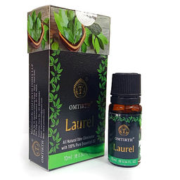 Ароматическое натуральное масло Laurel OMTIRTH 10мл Индия