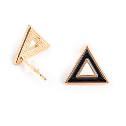 Zlatka Швензы FMK-H14 12 x 14 мм 5 х 2 шт 04 под золото, чёрный