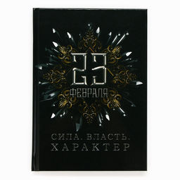 Ежедневник в подарочной коробке 23 февраля, 80 листов - Artfox фото 16