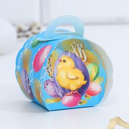 Цена за 10 шт. Коробка для яйца «Цыпа» на пасху