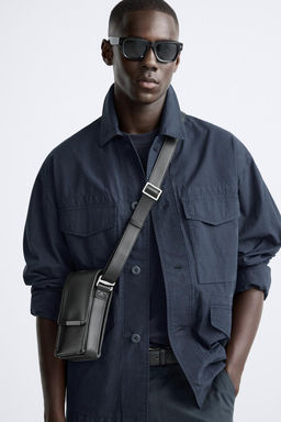 MINI CROSSBODY BAG WITH FLAP - Zara фото 2