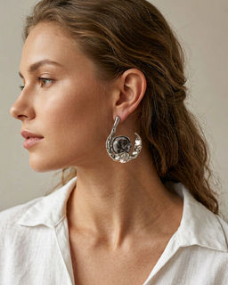 Стильные серьги