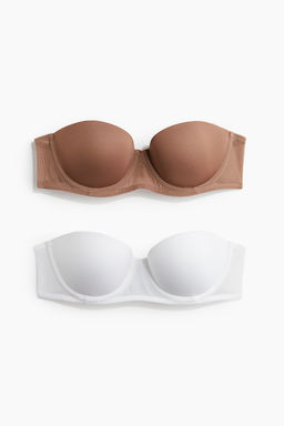 Pack de 2 sujetadores balconette de microfibra - H&m фото 2