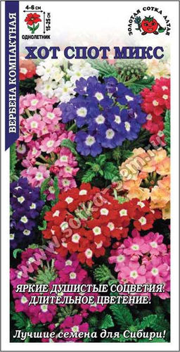 Вербена Хот Спот Микс (смесь) 0,1г (Золотая сотка Алтая)