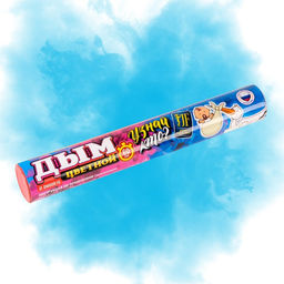 Голубой дым для гендер пати, заряд 0.8 дюйм, высокая интенсивность, 60 сек