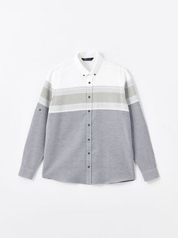 Regular Fit Uzun Kollu Arm?rl? Erkek G?mlek