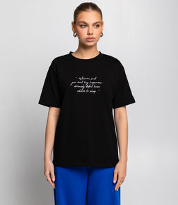 Футболка #КТ3504, чёрный