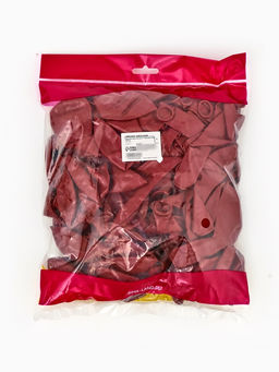 Воздушные шары латексные 12" "Бургундия" набор 100 штук