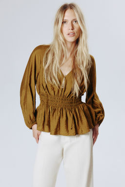 Blusa fruncida - H&m фото 5
