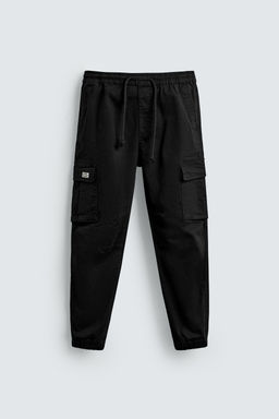 PANTAL?N CARGO SLIM FIT / Negro - Zara фото 7