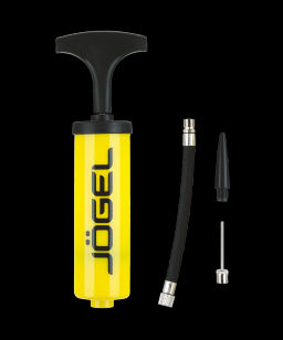 Насос JOGEL JA-101 ND, 16 см, гибкий шланг, игла, насадка для фитбола