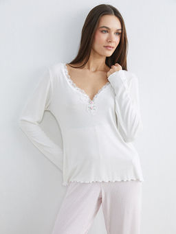 ?izgili Kad?n Pijama Tak?m?