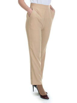 KD-1069 BEIGE Брюки женские
