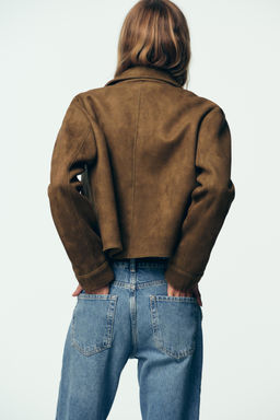 FAUX SUEDE JACKET - Zara фото 4