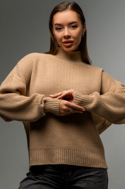 Женский свитер оверсайз из вязаного трикотажа Happyfox - Happy fox фото 10