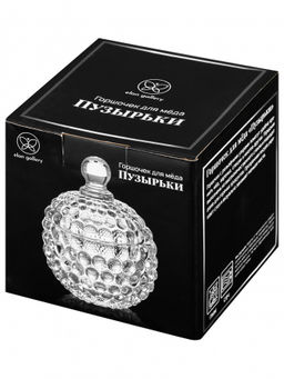 Набор горшочков д/меда 2 пр. 150 мл 8,5*8,5*11 см + 300 мл 11*11*13,5 см Пузырьки прозрачный
Состав: Стекло - Elan gallery фото 3