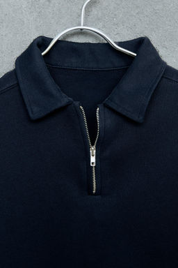 STORIESZ - POLO FELPA CREMALLERA / Azul - Zara фото 6