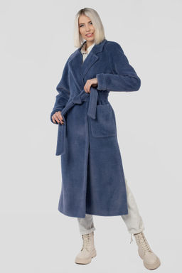 01-11594 Пальто женское демисезонное Classic Reserve (пояс) - El podio фото 2