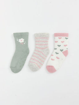 Basic K?z Bebek Soket ?orap 3l?