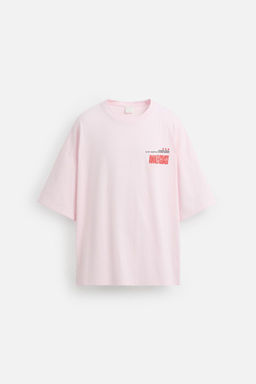 CONTRAST PRINTED T-SHIRT - Zara фото 7