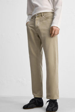 STRAIGHT-FIT REGULAR JEANS - Zara фото 10