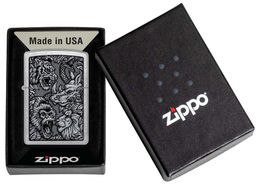 Зажигалка ZIPPO Джунгли | Jungle Design 48567  фото 6