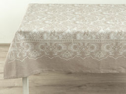 Скатерть 17с313-ШР 170*170 "Эсмеральда" цв 133 рис 134