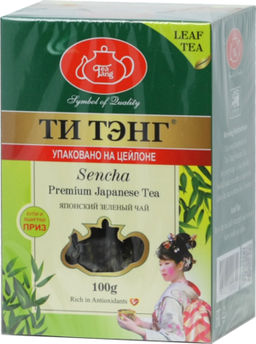 ТИ ТЭНГ. Королевский Sencha (зеленый) 100 гр. карт.пачка
