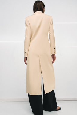 ABRIGO FLUIDO CRUZADO ZW COLLECTION / Beige - Zara фото 5