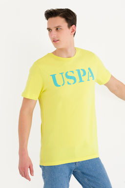 U. S. Polo Assn Мужская футболка Citron Basic с круглым вырезом - U.s. polo assn фото 3