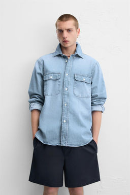 RELAXED FIT BERMUDA SHORTS - Zara фото 6