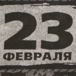 Полотенце махровое Этель «23 февраля», 50×90 см, 100% хлопок, 420 г/м², коричневое