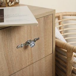 Ручка-кнопка CAPPIO, d=20 мм, L=120 мм, цвет хром